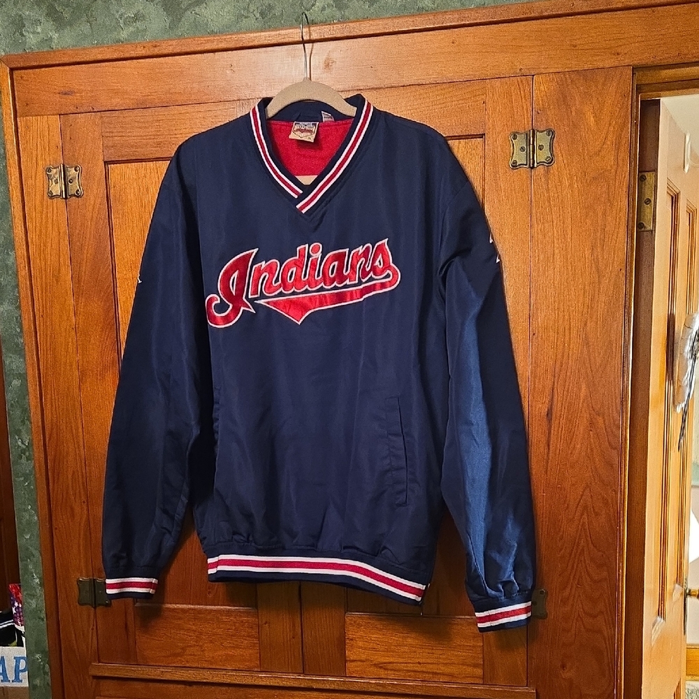 Vintage Cleveland Indians Pullover/Jacket from the 90s